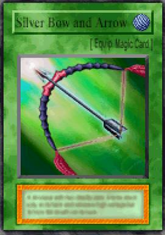 Silver Bow and Arrow